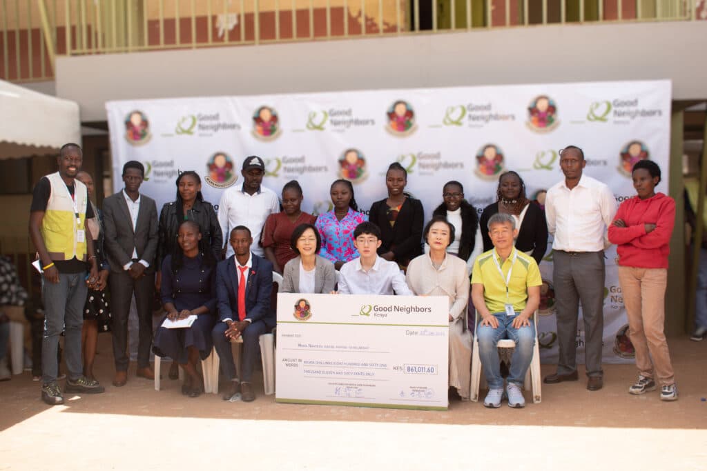 Children supported by Good Neighbors Kenya programmes